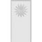 Ekena Millwork Standard Foster Flower Plinth Block With Beveled Edge, 4"W x 8"H x 1/2"P PBP040X080X050FOS10 - alternate 2